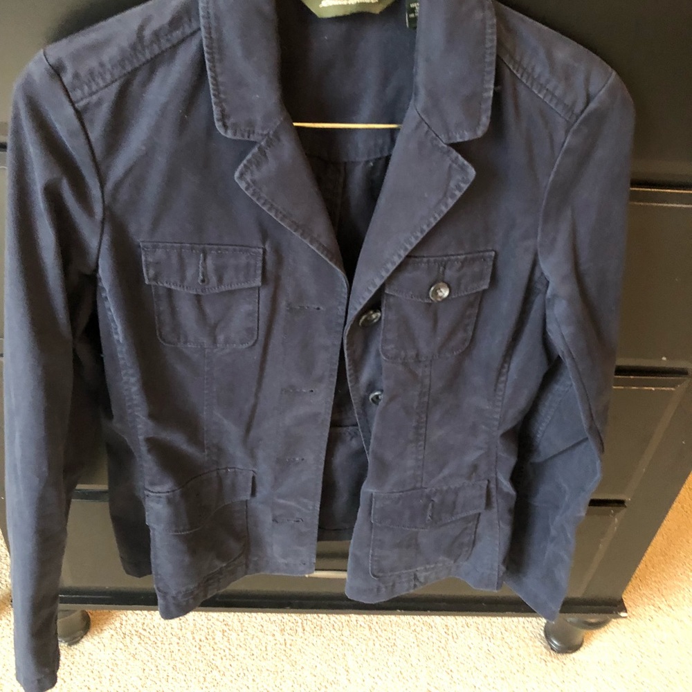 Eddie Bauer Blue Soft Blazer